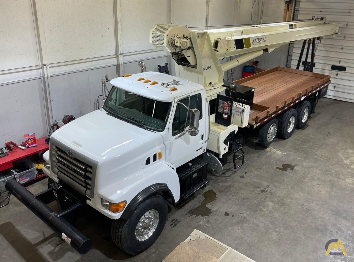 National Series 1400H / 14127H 33-Ton Boom Truck Crane on Sterling 19