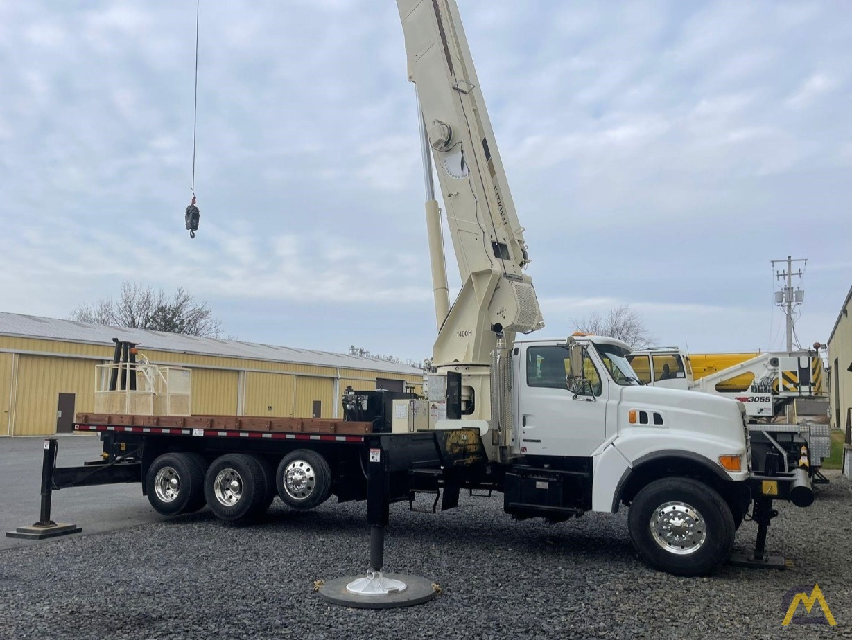 National Series 1400H / 14127H 33-Ton Boom Truck Crane on Sterling 11