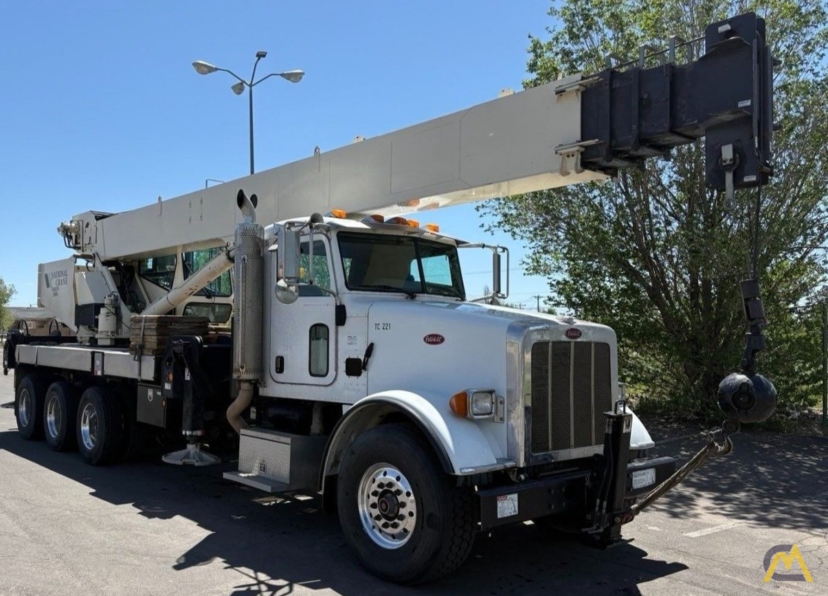 National Series 1800 / Model 18127 Boom Truck Crane on Peterbilt 367 4