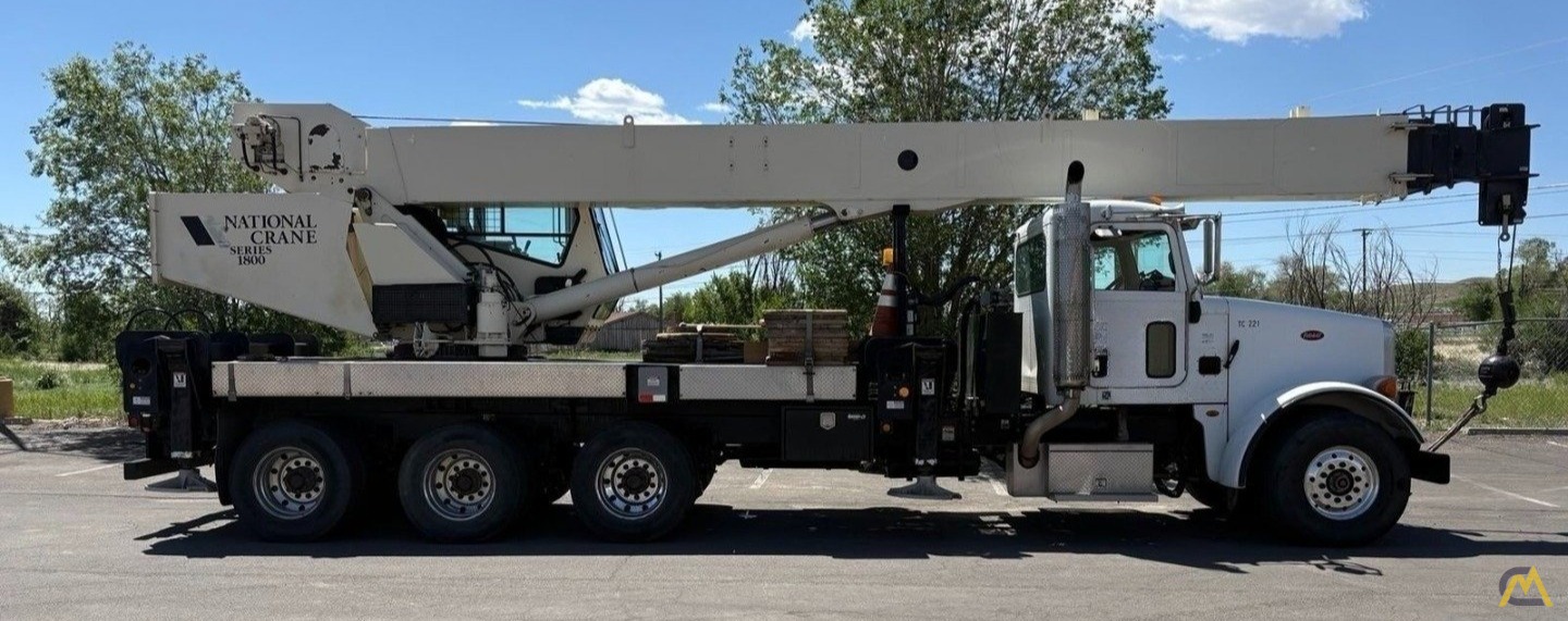 National Series 1800 / Model 18127 Boom Truck Crane on Peterbilt 367 1