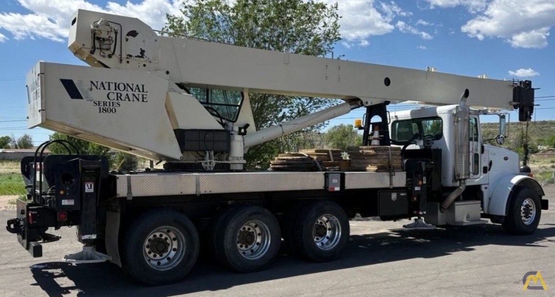 National Series 1800 / Model 18127 Boom Truck Crane on Peterbilt 367 6