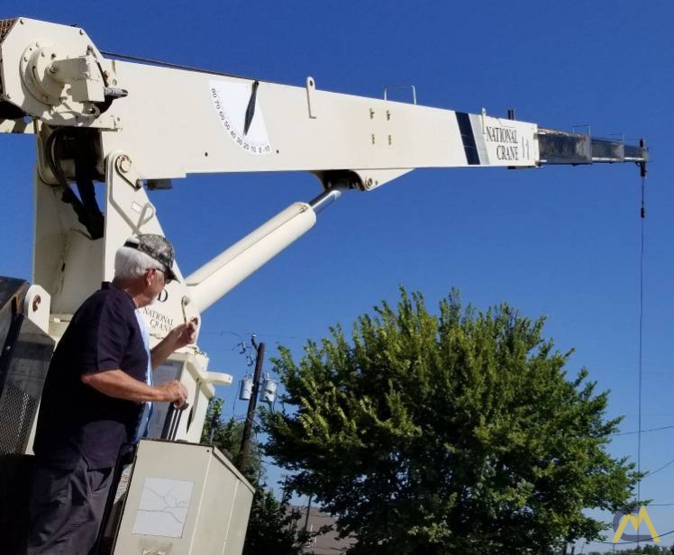 National Series 800D Model 890D Boom Truck Crane on Low Mile Peterbilt 365 3