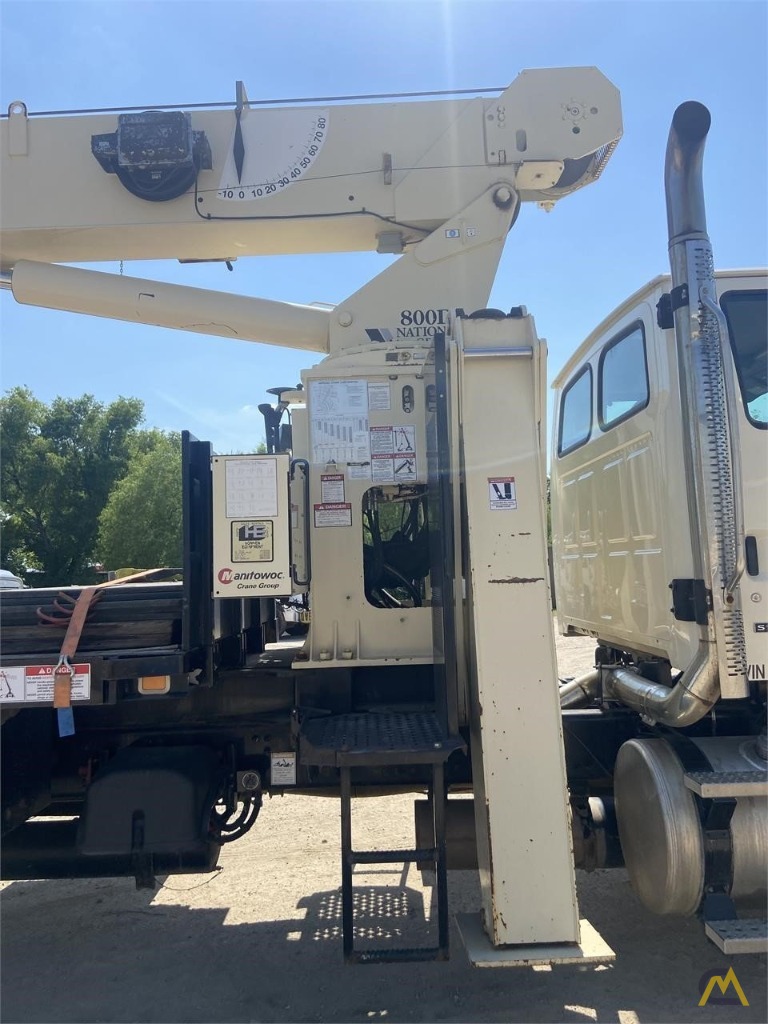 National Series 800D / 8100D 23-ton Boom Truck Crane on Sterling LT9500 9