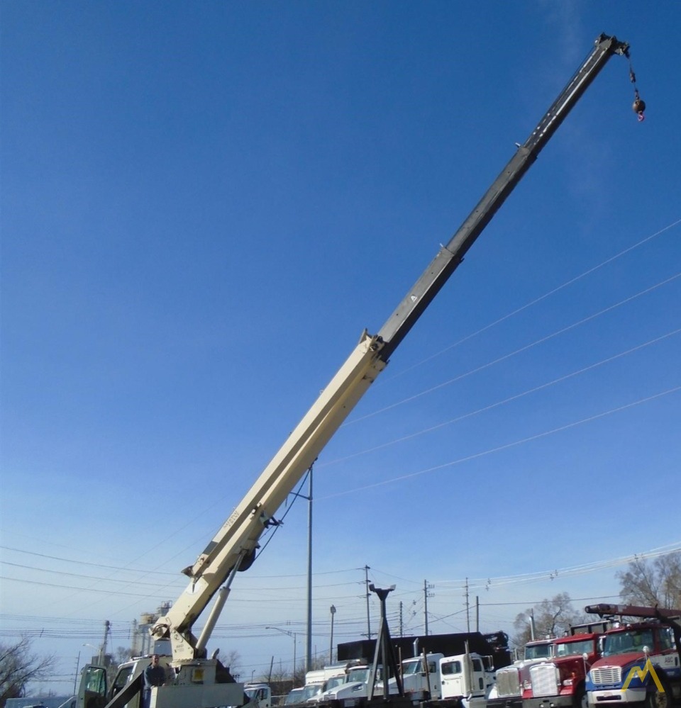 National Series 800D Model 8100D Boom Truck Crane on Peterbilt 365 11
