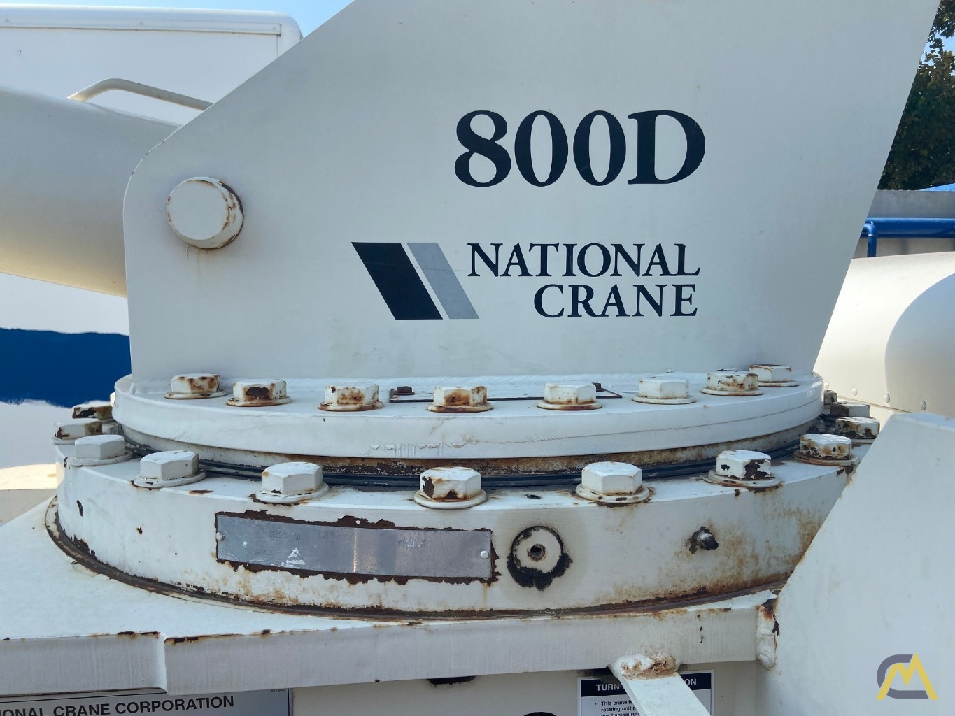 National Series 800D Model 890D Boom Truck Crane on Low Mile Peterbilt 365 8
