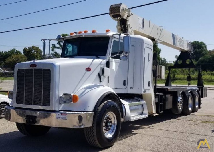 National Series 800D Model 890D Boom Truck Crane on Low Mile Peterbilt 365 0