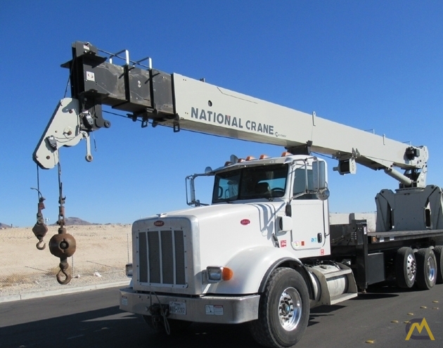 National Series 900A Model 9125A 26-Ton Boom Truck Crane on Peterbilt 367 0
