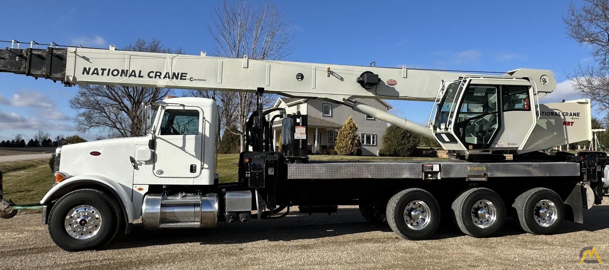 National Series NBT40 Model NBT40-127 Boom Truck Crane on Peterbilt 365 1