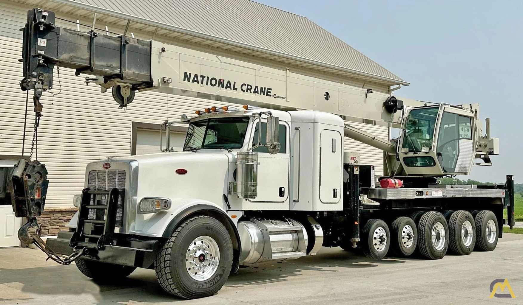 National Series NBT50 Model NBT55-102 Boom Truck Crane on Peterbilt 367 0