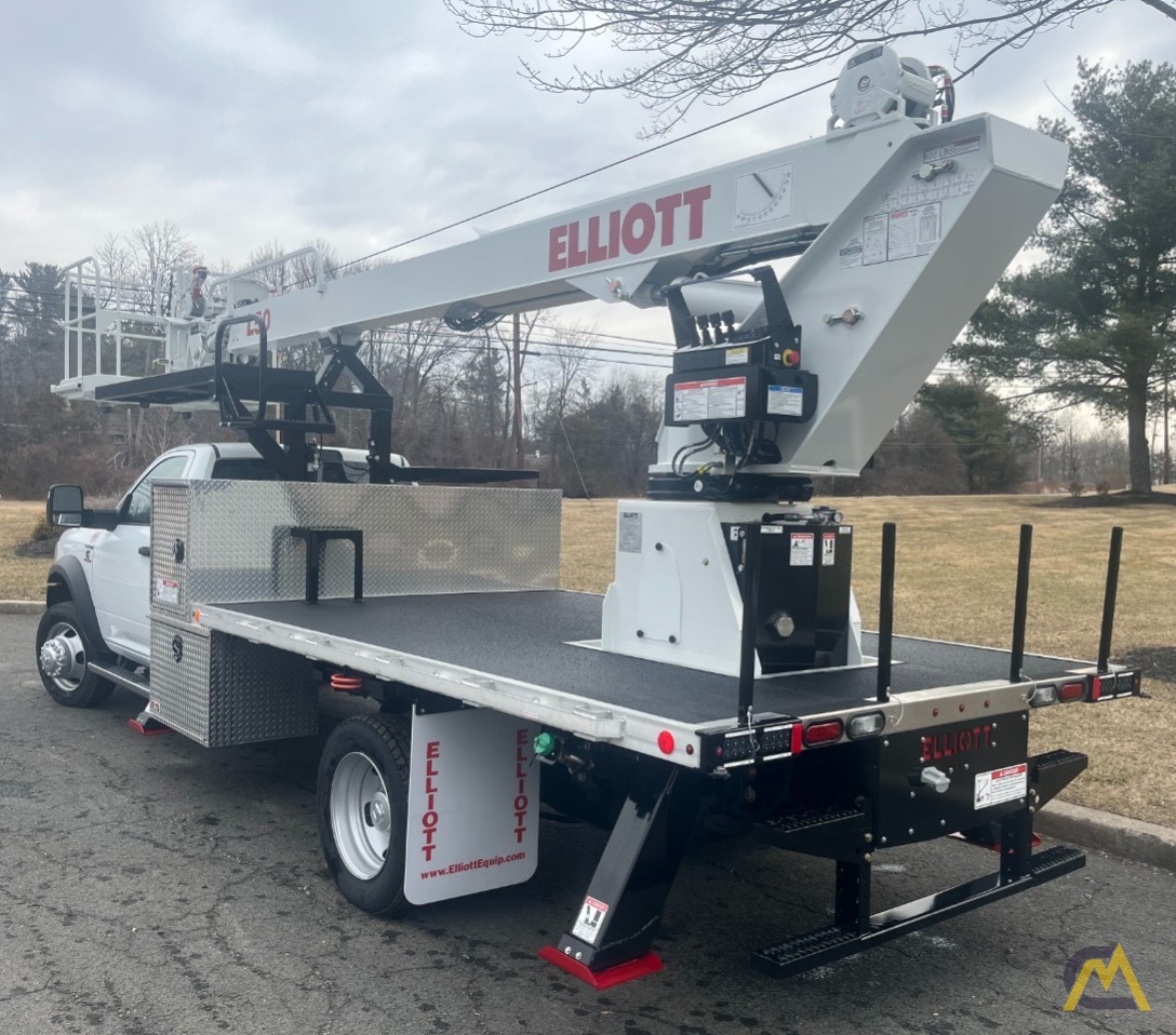 (2) NEW & In Stock Elliott L50 Aerial Work Platforms on Ram 5500 HD Chassis 2