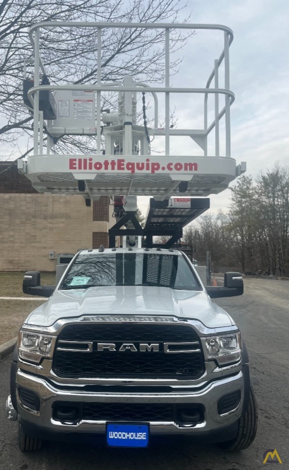 (2) NEW & In Stock Elliott L50 Aerial Work Platforms on Ram 5500 HD Chassis 6