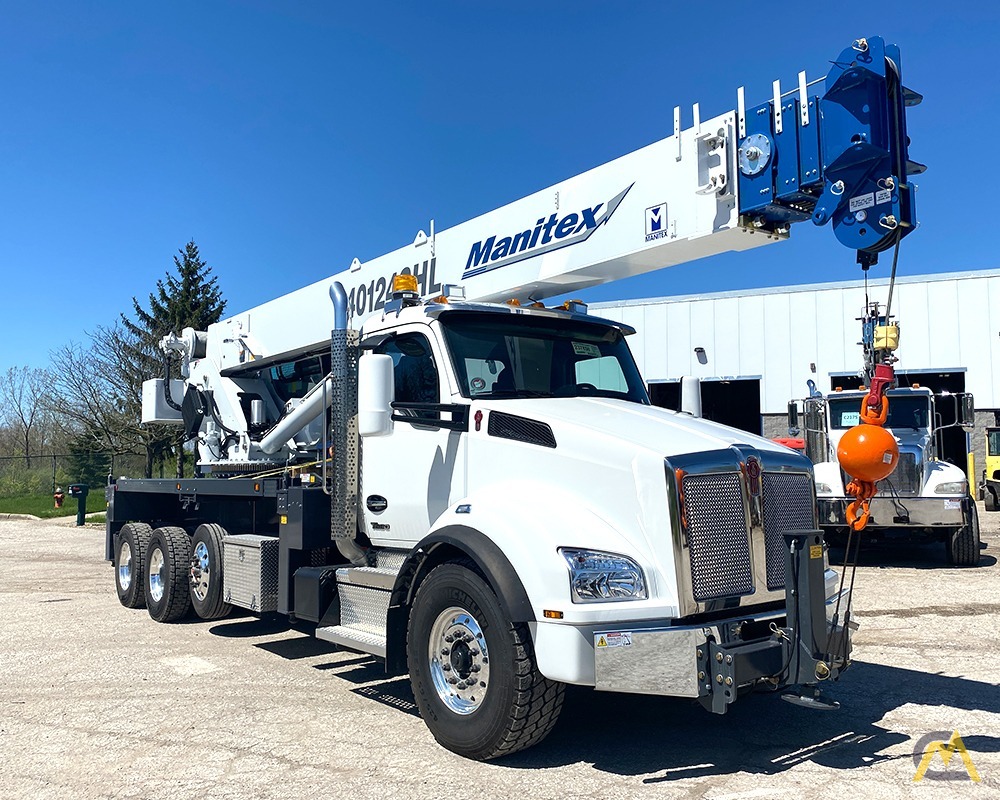 NEW! 2022 Manitex 40124SHL 40-Ton Heavy-Lift Boom Truck Crane 1