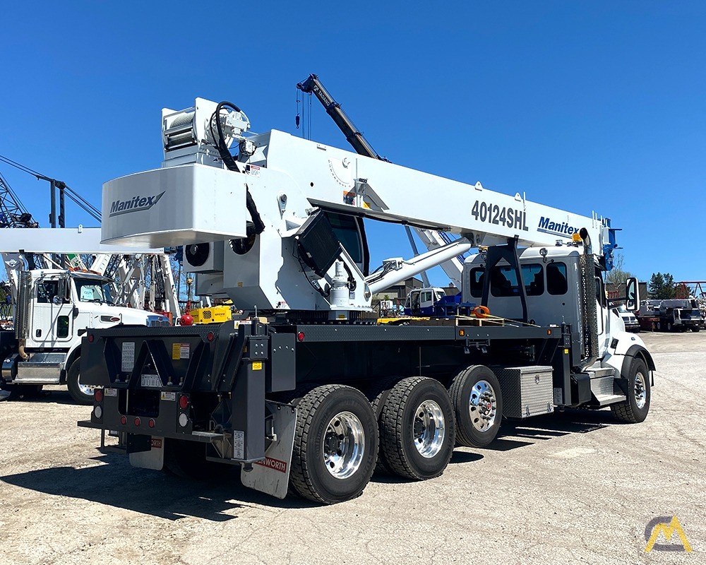 NEW! 2022 Manitex 40124SHL 40-Ton Heavy-Lift Boom Truck Crane 3