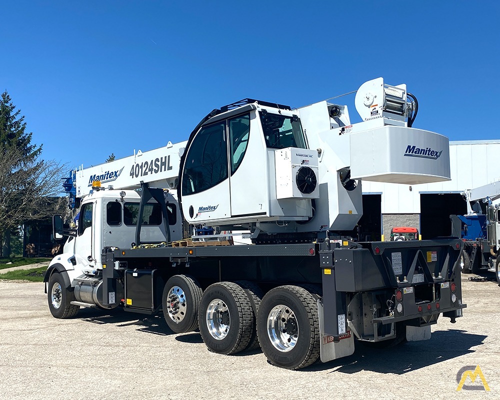 NEW! 2022 Manitex 40124SHL 40-Ton Heavy-Lift Boom Truck Crane 2