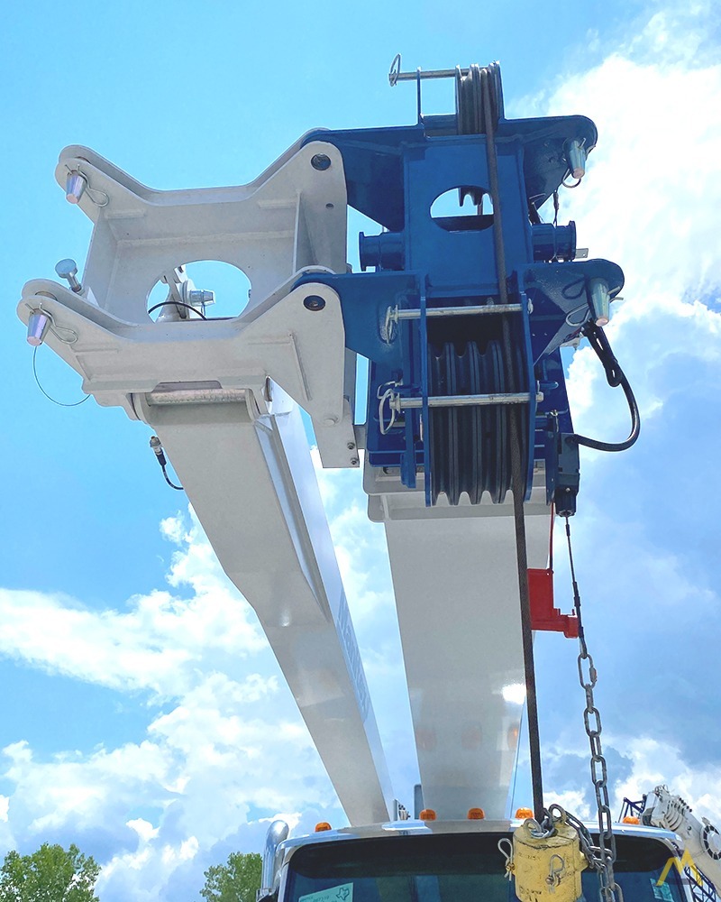 Manitex TC50128X  Boom Truck Crane on Peterbilt 567 22