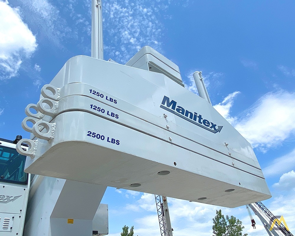 Manitex TC50128X  Boom Truck Crane on Peterbilt 567 16