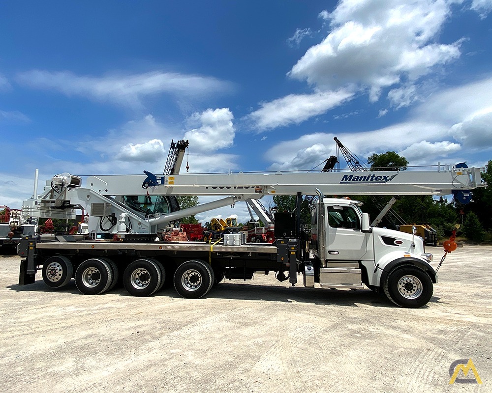 Manitex TC50128X  Boom Truck Crane on Peterbilt 567 4