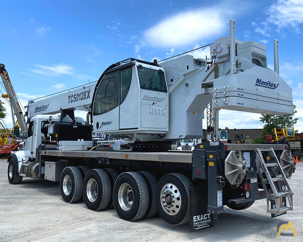 Manitex TC50128X  Boom Truck Crane on Peterbilt 567 9