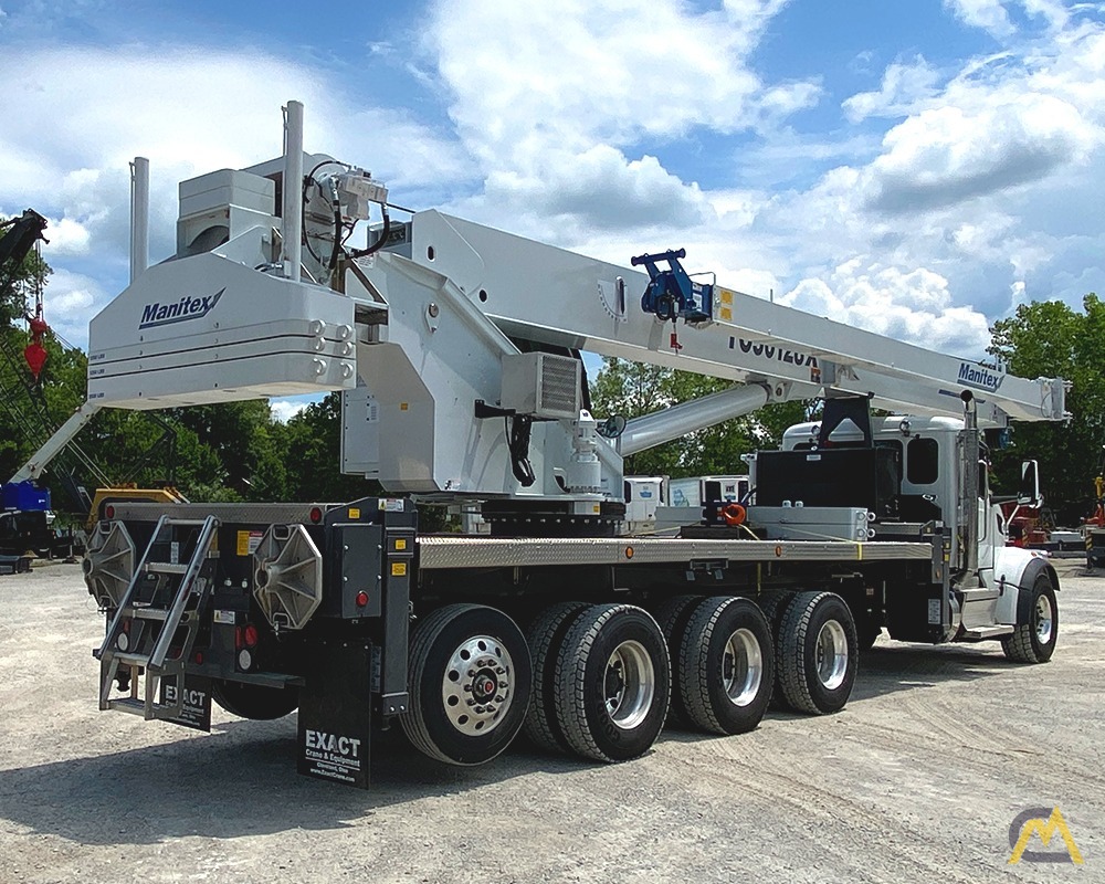 Manitex TC50128X  Boom Truck Crane on Peterbilt 567 10