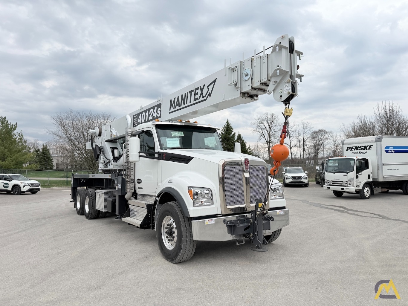 NEW! MANITEX 40124S MOUNTED ON KENWORTH T880 CHASSIS 1