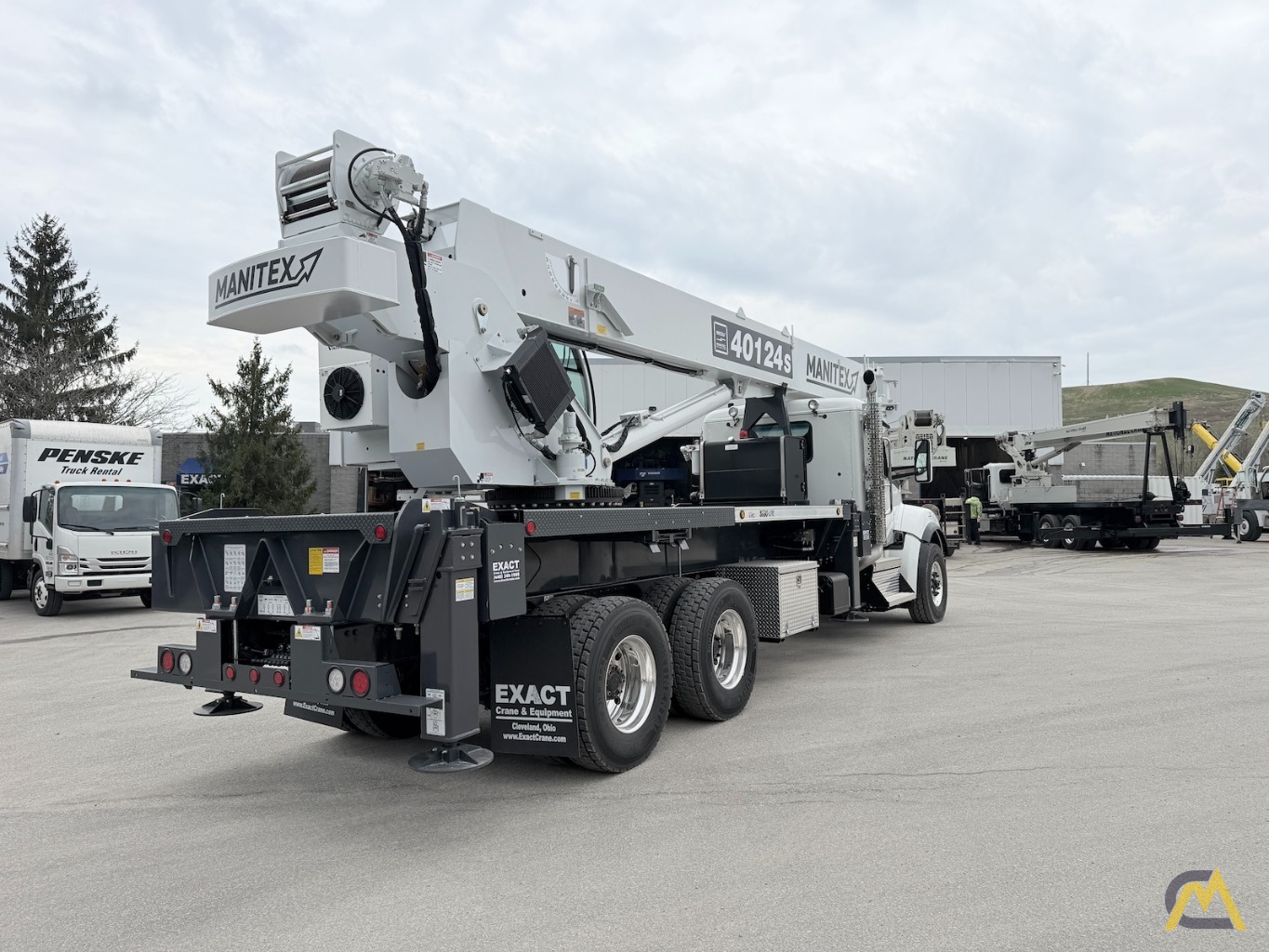 NEW! MANITEX 40124S MOUNTED ON KENWORTH T880 CHASSIS 4