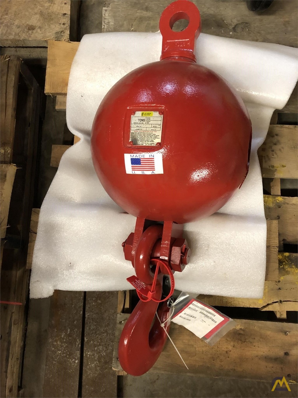 New 12-Ton Gunnebo Johnson Headache Ball 0