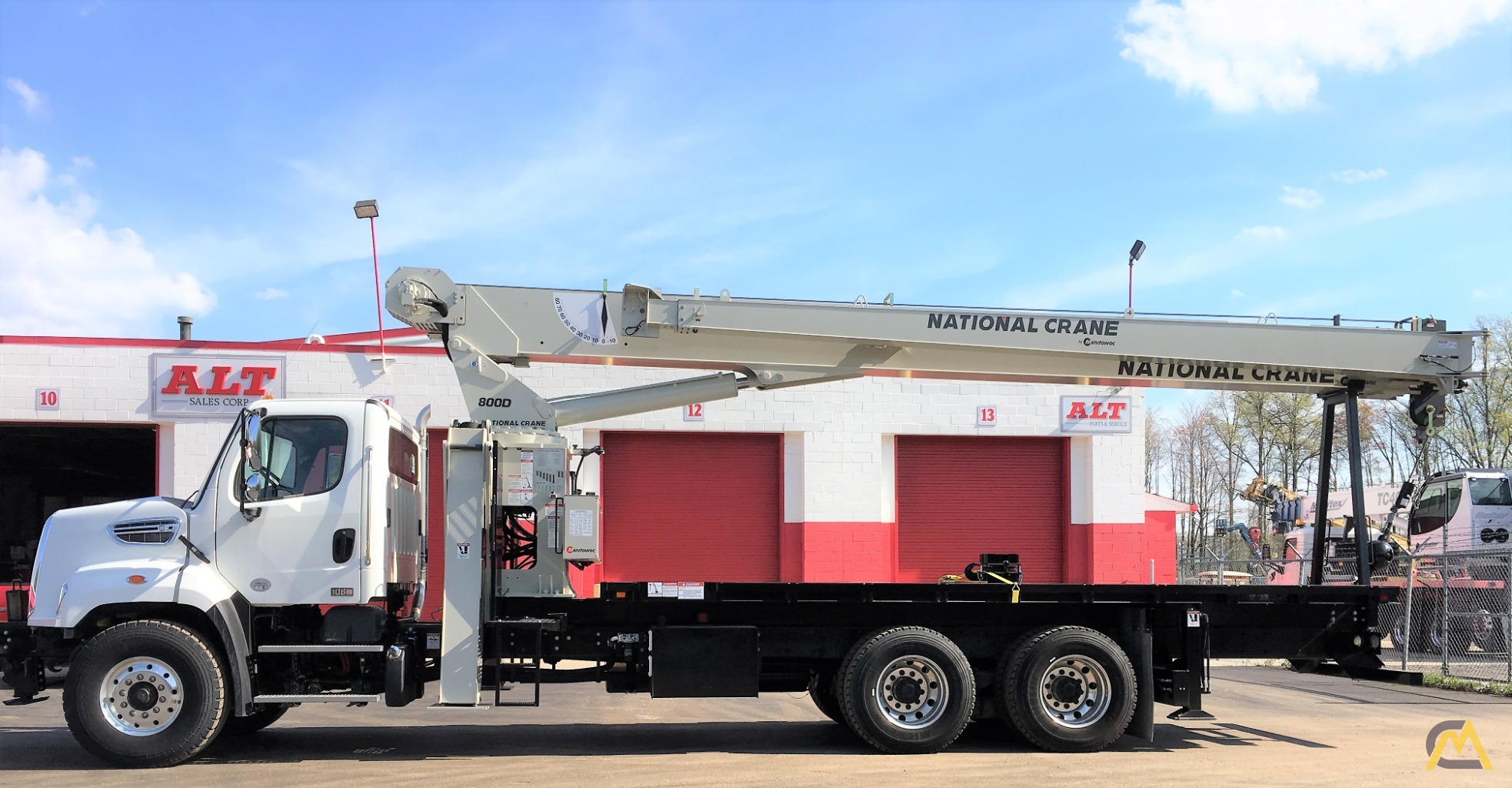 National 8100D 23-ton Boom Truck Crane 0