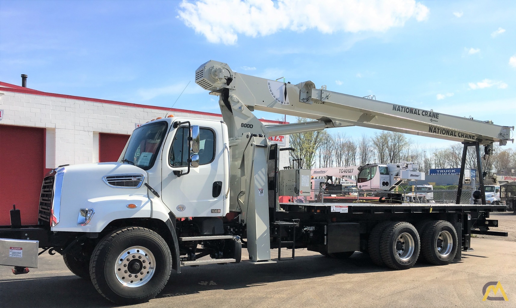 National 8100D 23-ton Boom Truck Crane 1