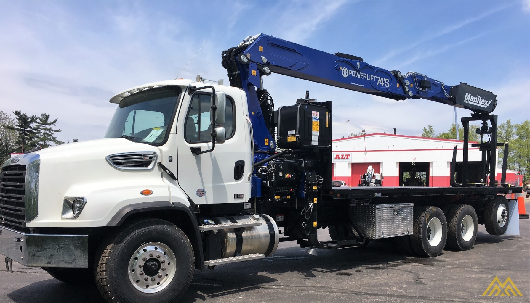 NEW 2018 Manitex POWERLIFT 74S Drywall Delivery Crane For Sale Wallboard Forming Loader Hoists