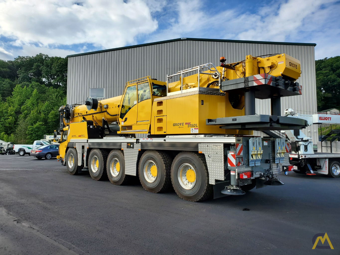 New 2019 GMK5150L 150-Ton All Terrain Crane 8