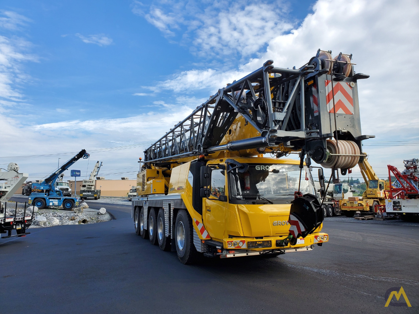 New 2019 GMK5150L 150-Ton All Terrain Crane 5