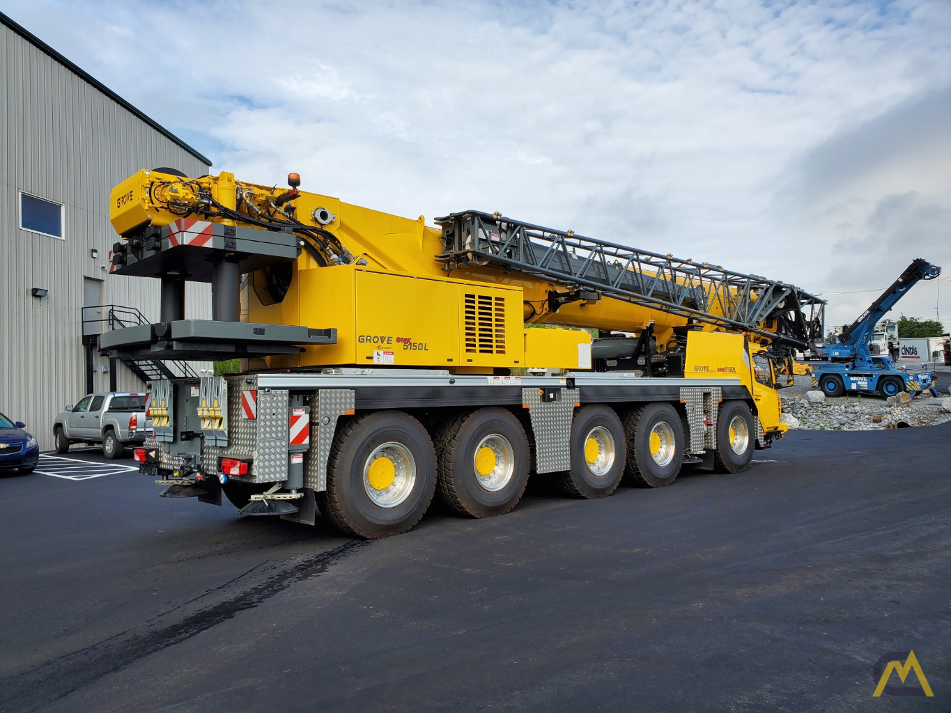 New 2019 GMK5150L 150-Ton All Terrain Crane 13