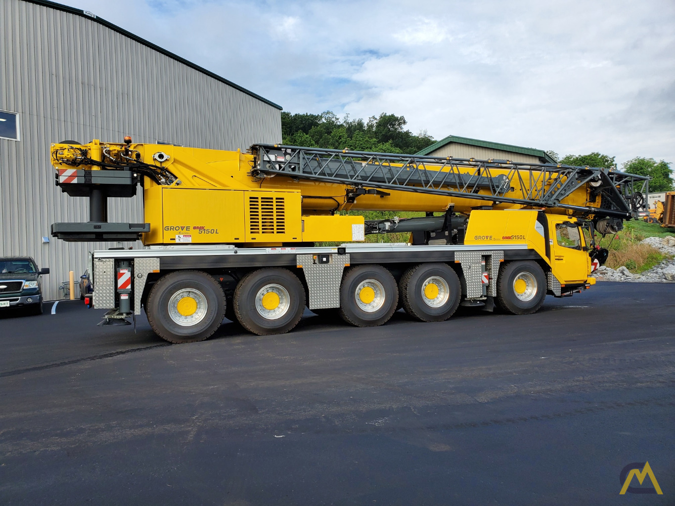 New 2019 GMK5150L 150-Ton All Terrain Crane 12