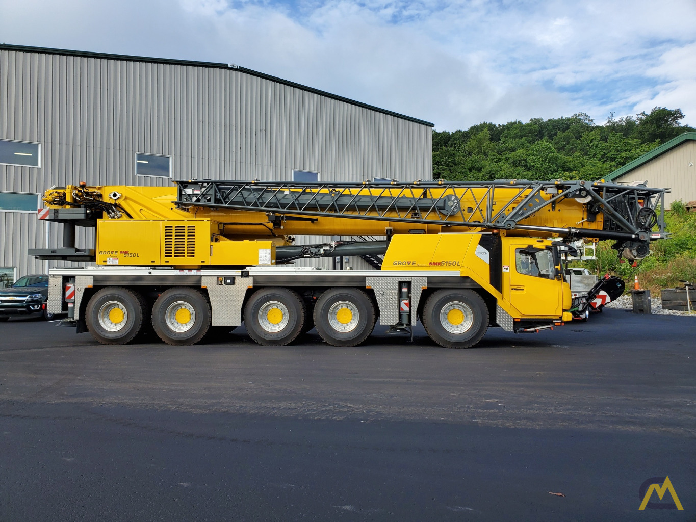 New 2019 GMK5150L 150-Ton All Terrain Crane 9