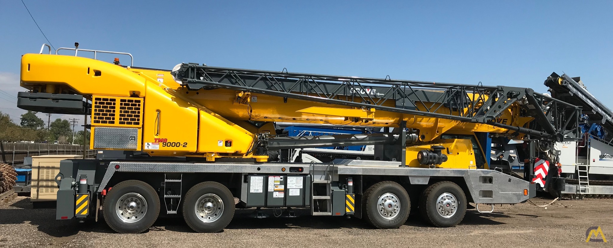NEW 2019 Grove TMS9000-2 115-Ton Hydraulic Truck Crane 1