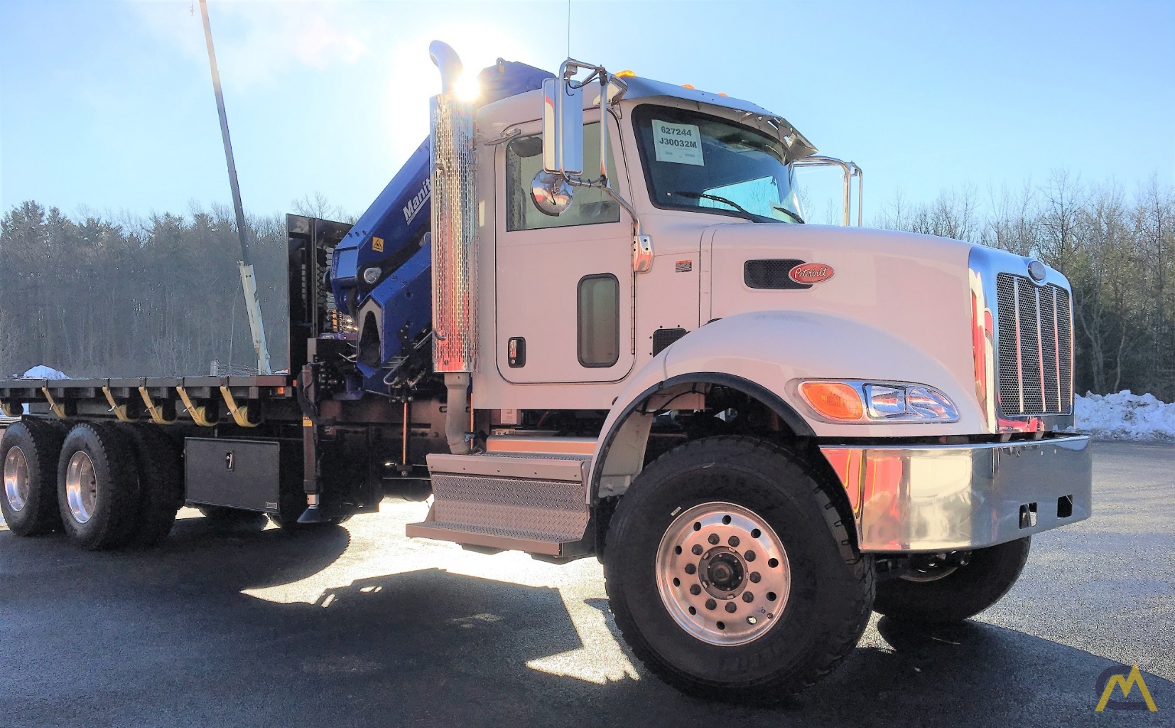 NEW 2019 PM 16524 Silver Knuckle Boom Crane 6