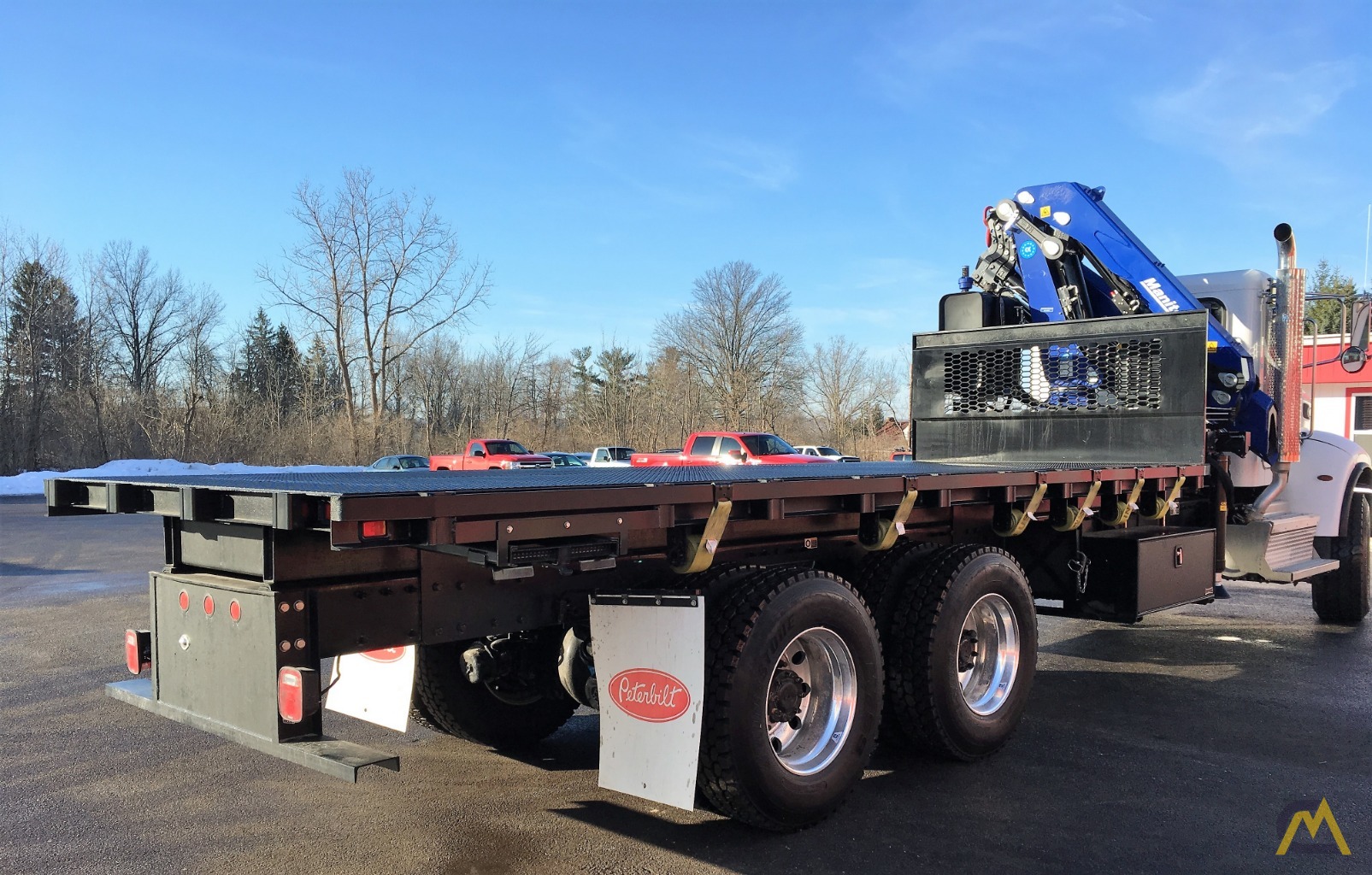 NEW 2019 PM 16524 Silver Knuckle Boom Crane 8