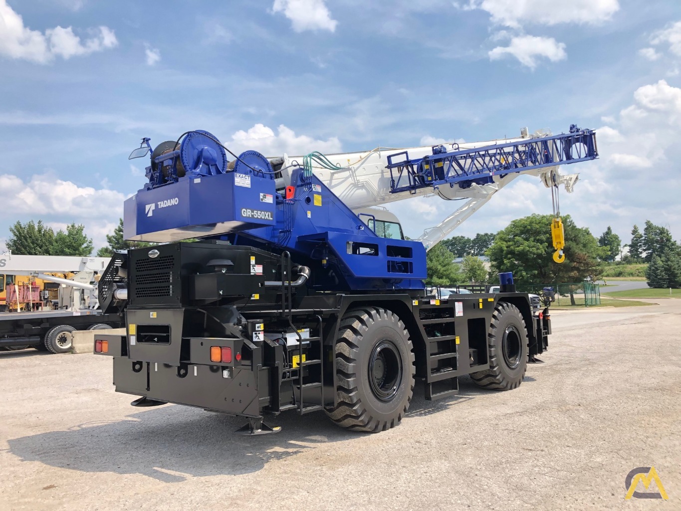 2015 Tadano GR-550XL 55-Ton Rough Terrain Crane 4