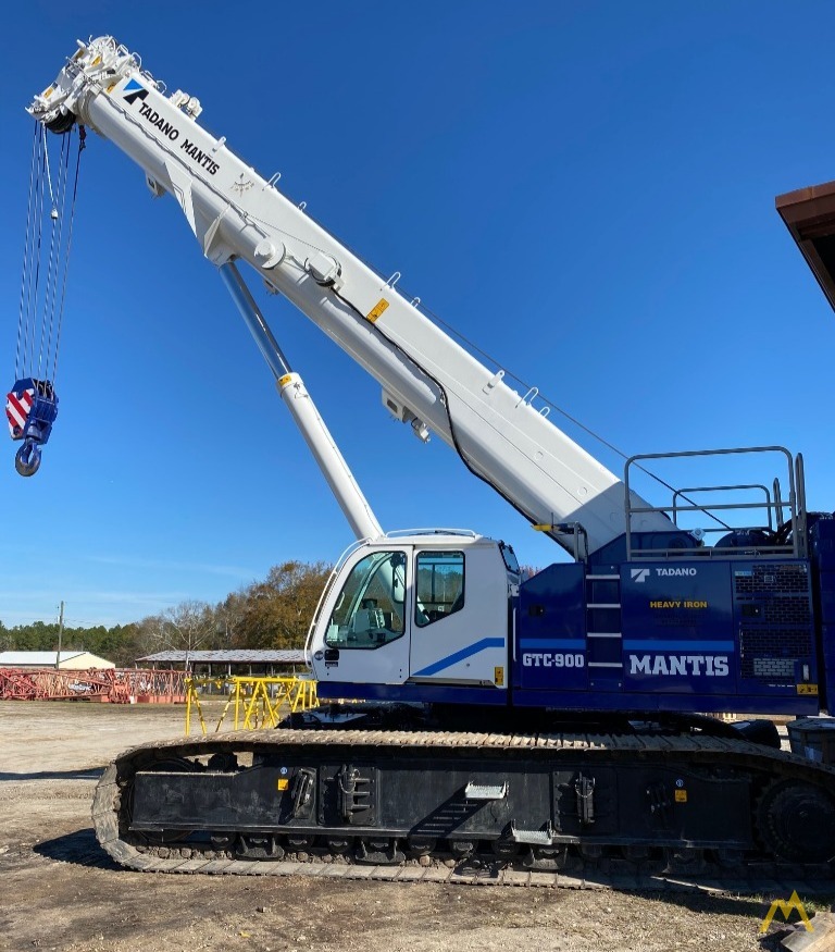 New 2020 Tadano Mantis GTC-900 90-Ton Telescopic Crawler Crane 0