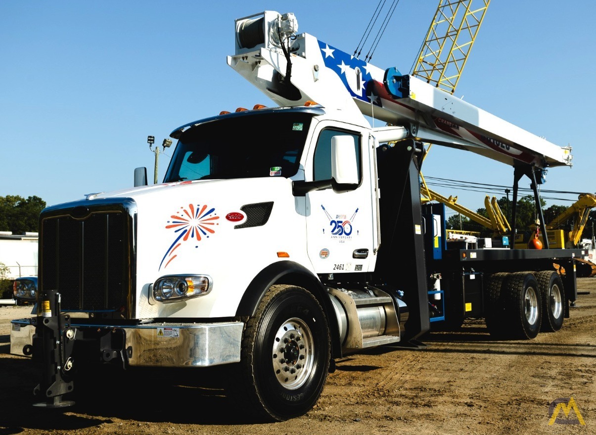 NEW 2026 Manitex 30102C Boom Truck Crane on Peterbilt 567 by Tadano 2