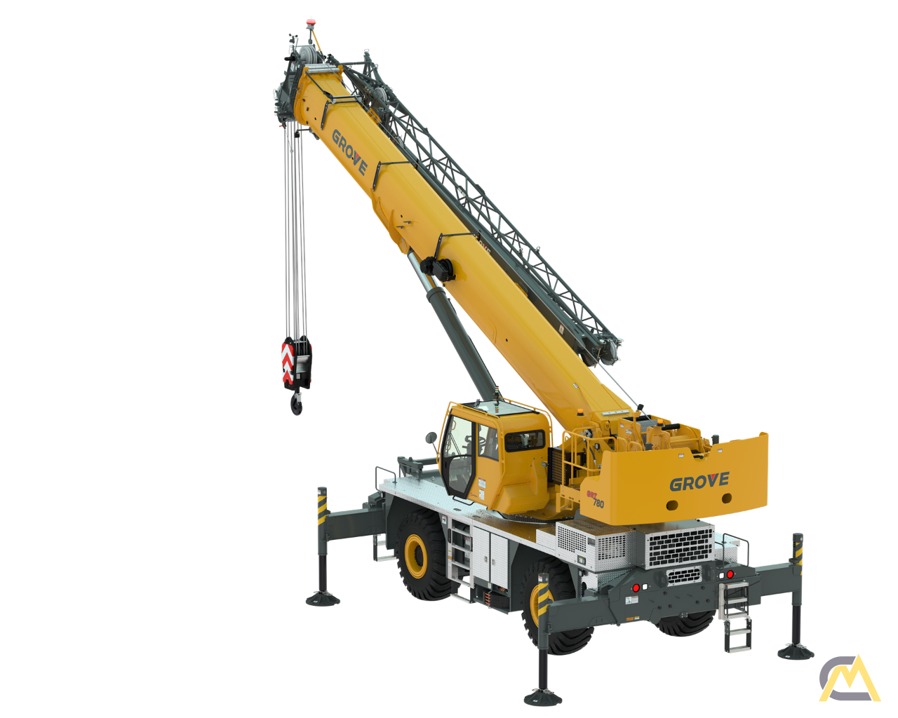 New 2027 80-ton Grove GRT780 Rough Terrain Crane 1