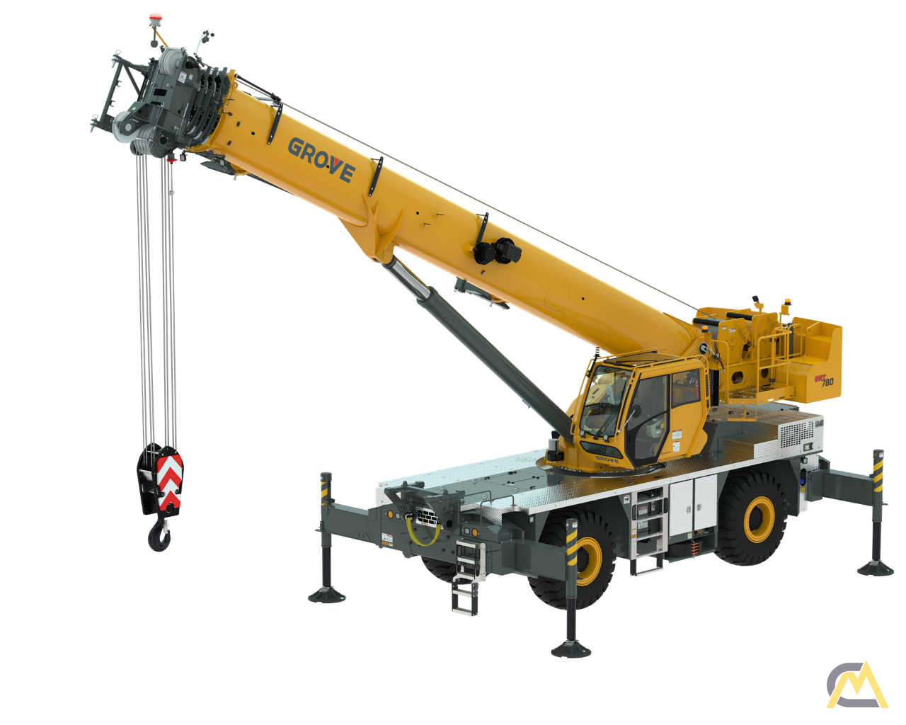 New 2027 80-ton Grove GRT780 Rough Terrain Crane 0