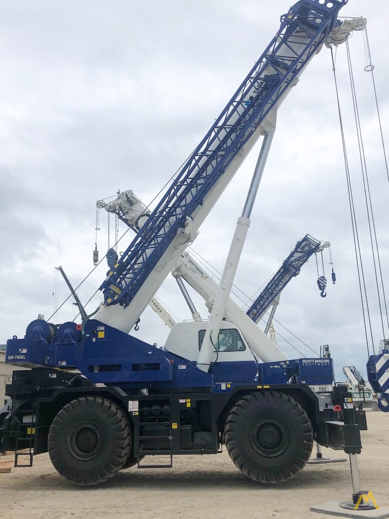 Tadano GR-750XL 75-Ton Rough Terrain Crane 0