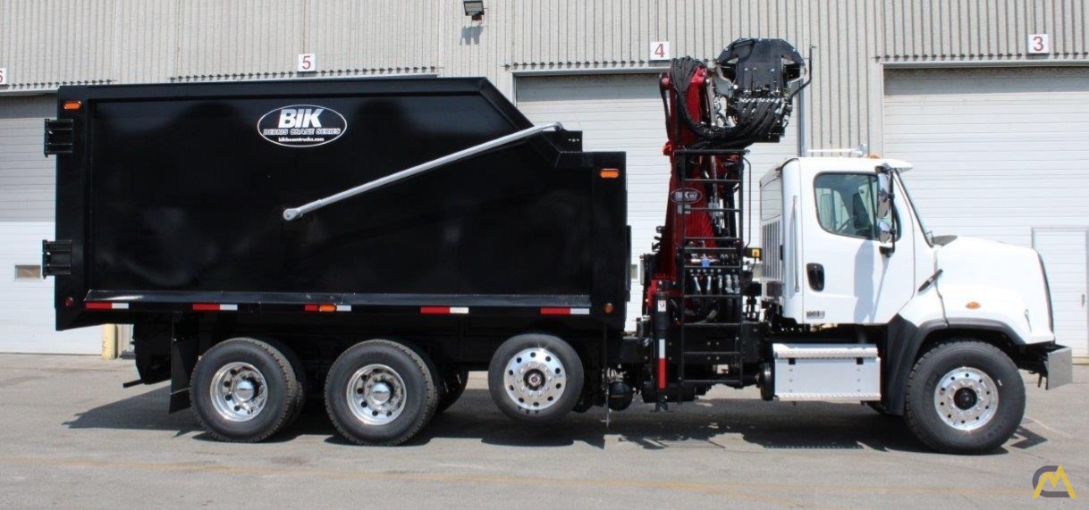 BIK ZM-18F Debris Series Knuckle Boom Crane on Freightliner 108SD