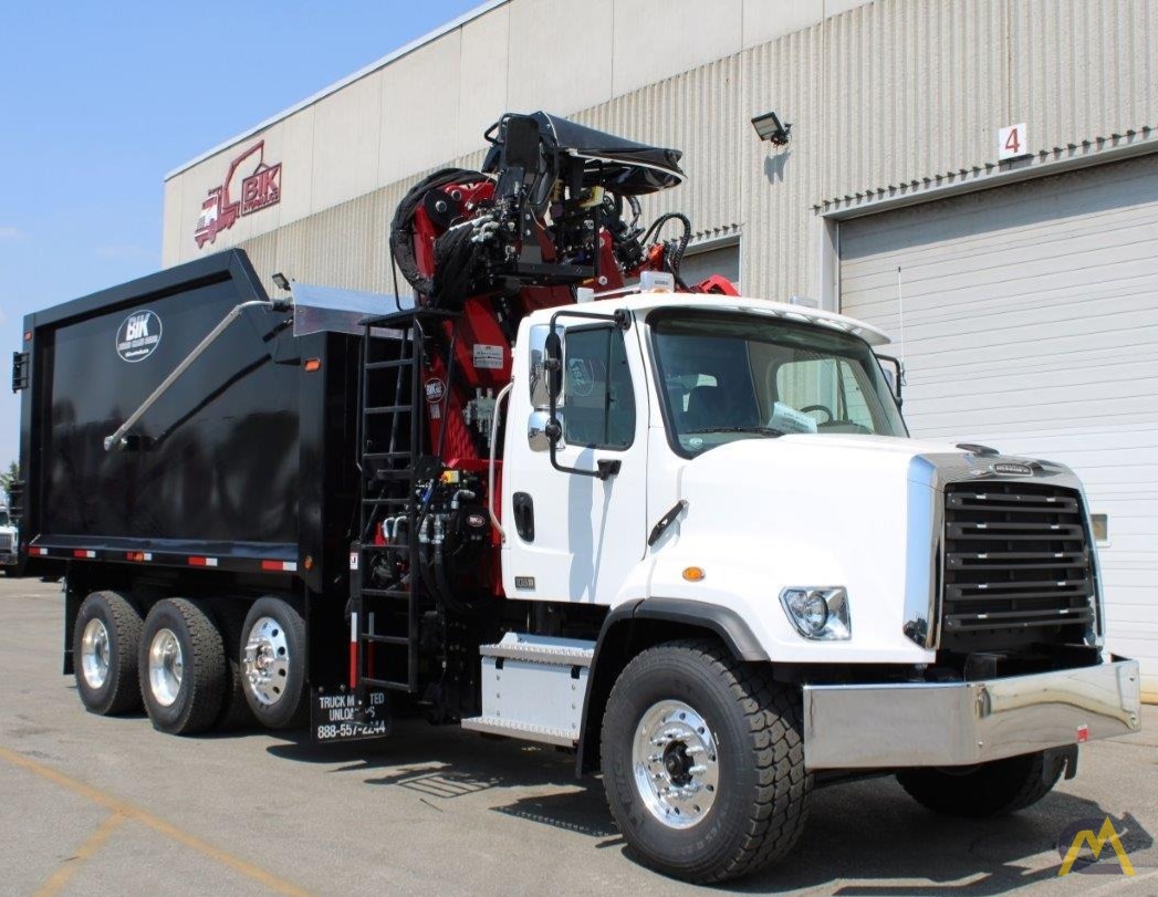 BIK ZM-18F Debris Series Knuckle Boom Crane on Freightliner