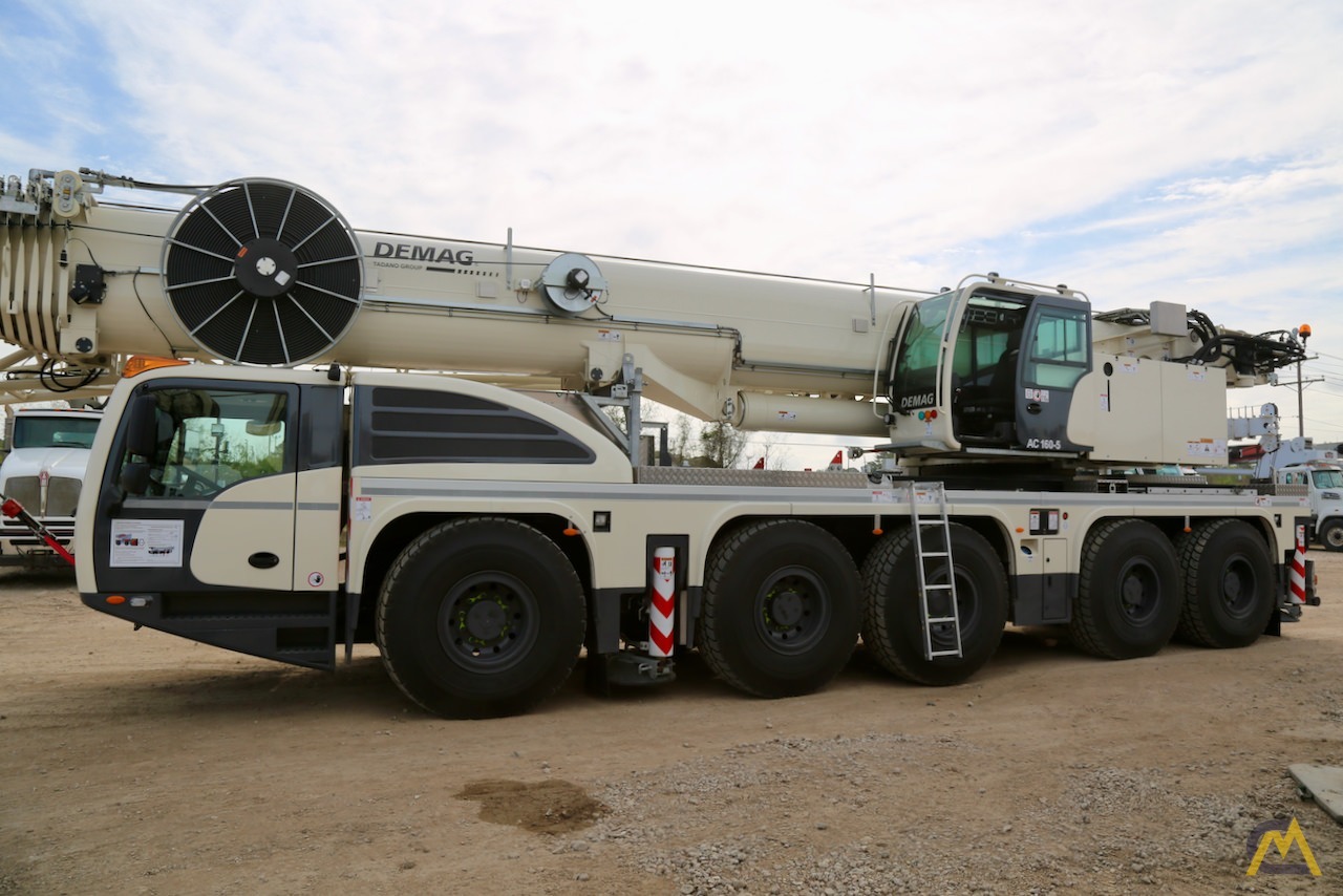 New Demag AC 160-5 180-Ton All Terrain Crane w/ Jib 1