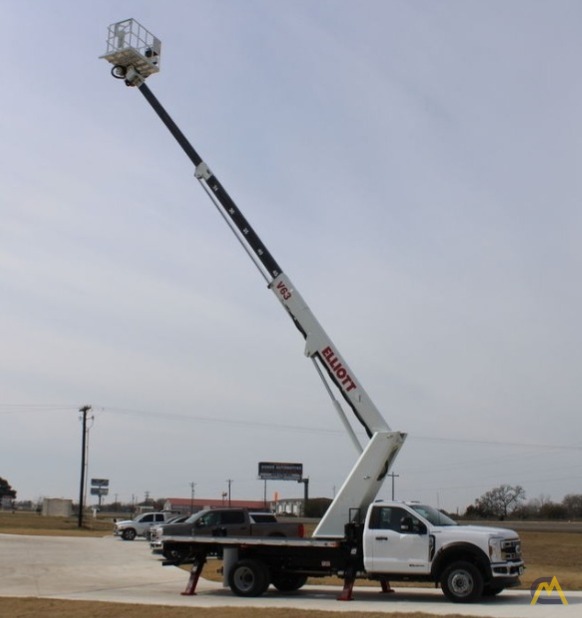 NEW Elliott V63F Telescopic Boom Aerial Bucket Truck on 2026 4x4 Ford F600 For Sale 9