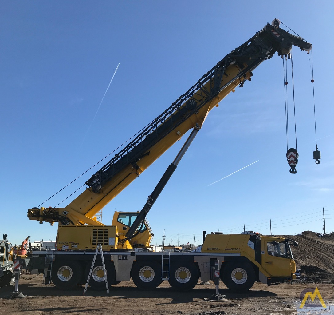 New Grove GMK5150L 175-Ton All Terrain Crane 12