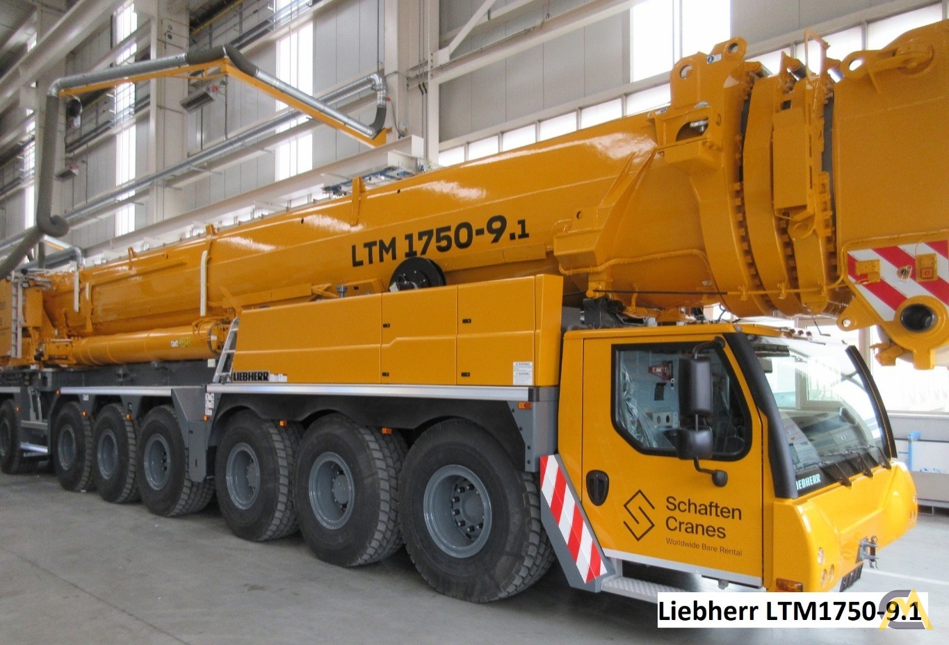 New Liebherr LTM 1750-9.1 Available For Rent All Terrain Cranes