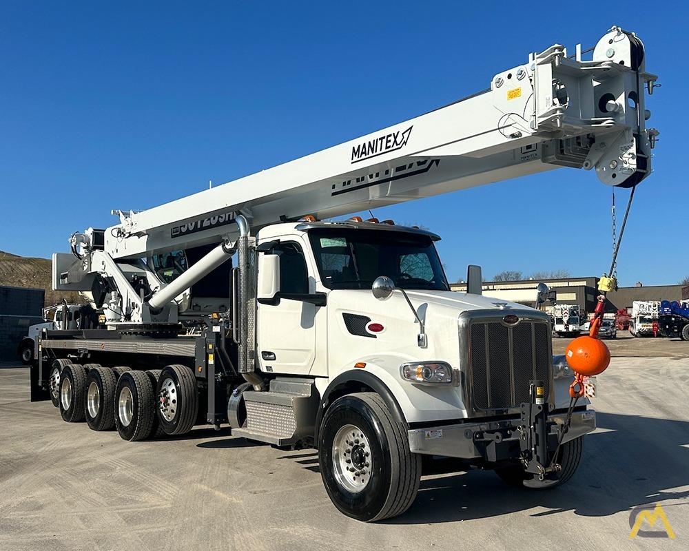 Manitex 50128SHL Boom Truck Crane on  Peterbilt 567 1